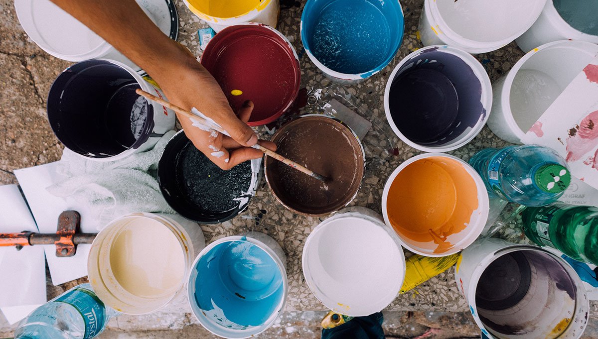 Woman Painting Woman Painting