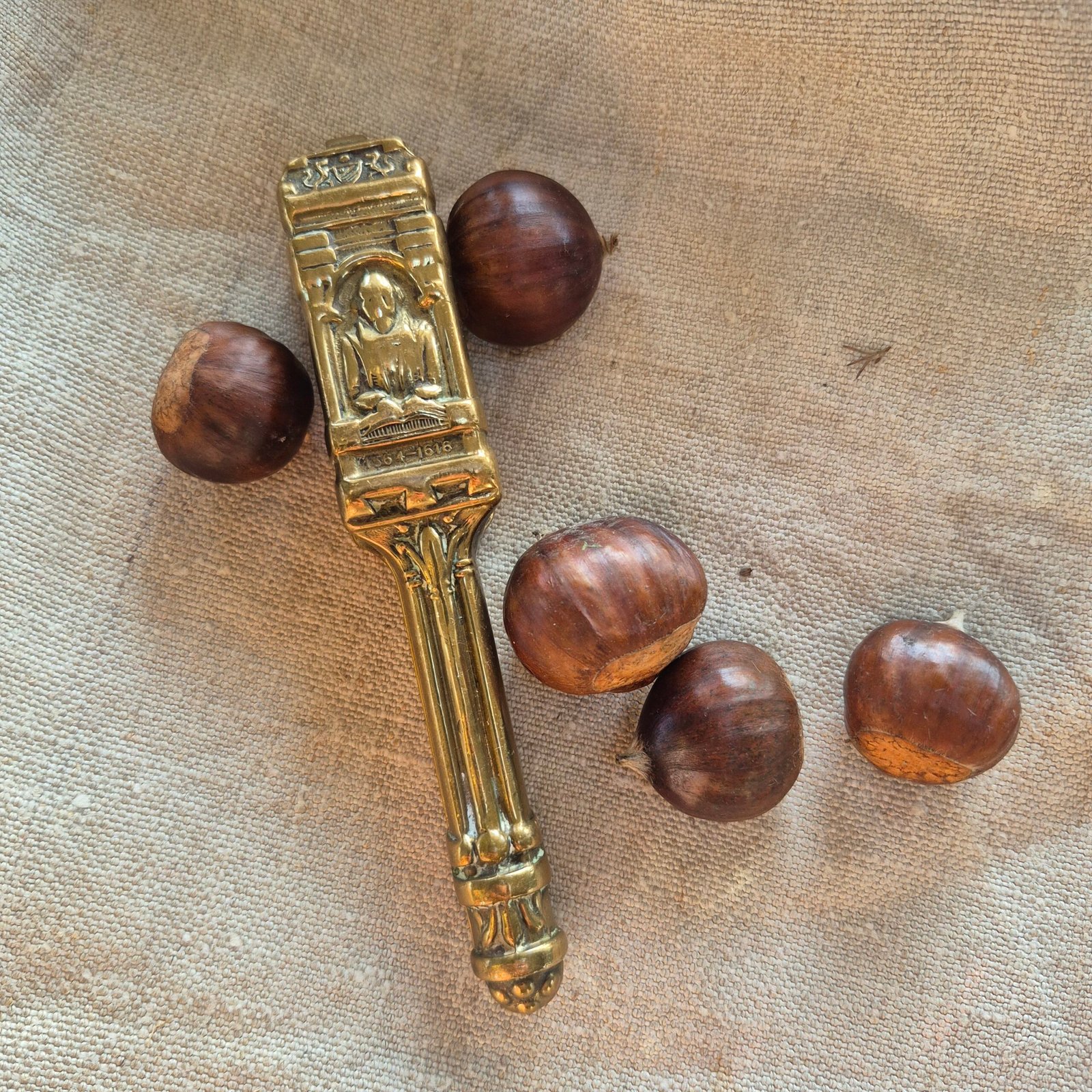 Vintage Brass William Shakespeare Nutcracker - Image 3