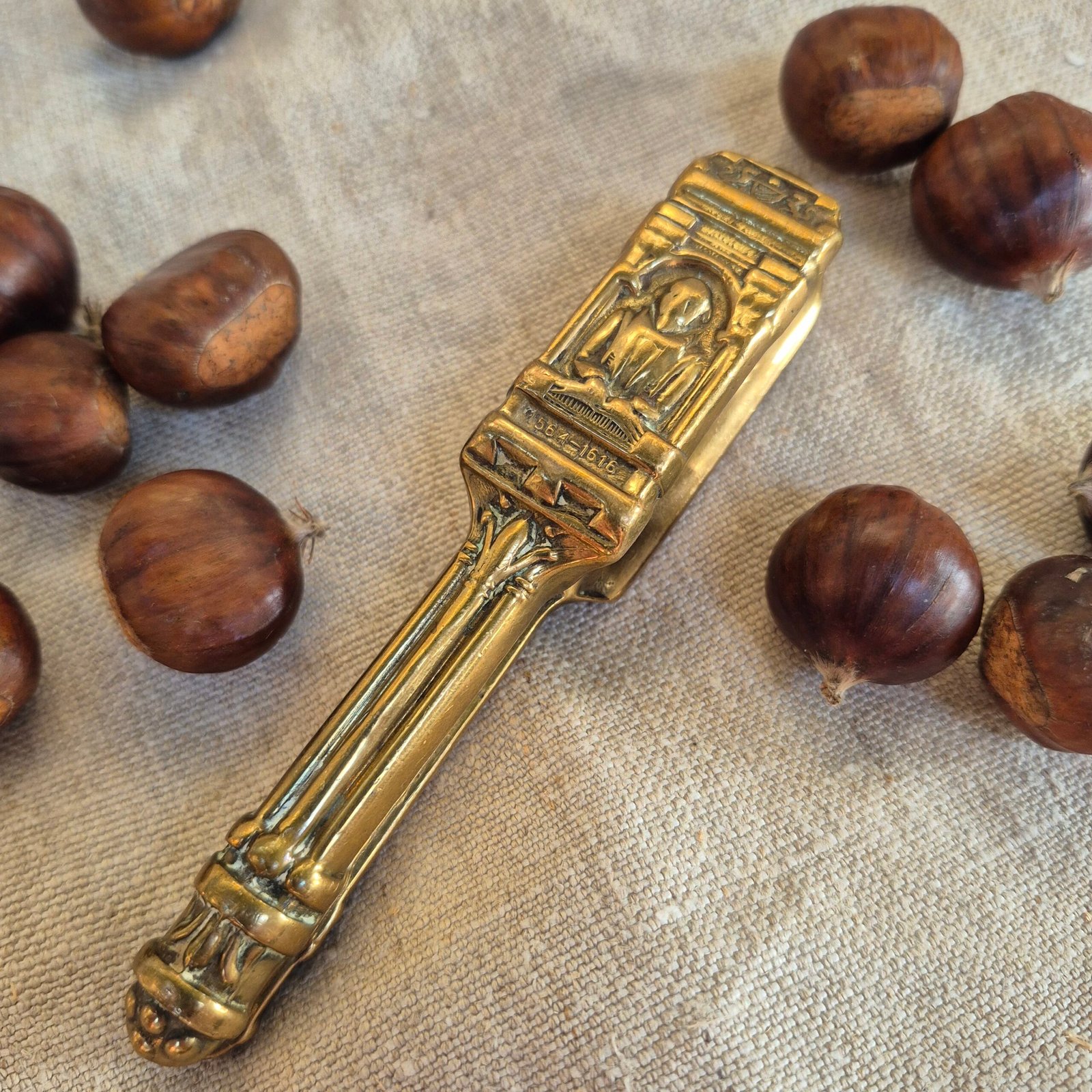 Vintage Brass William Shakespeare Nutcracker