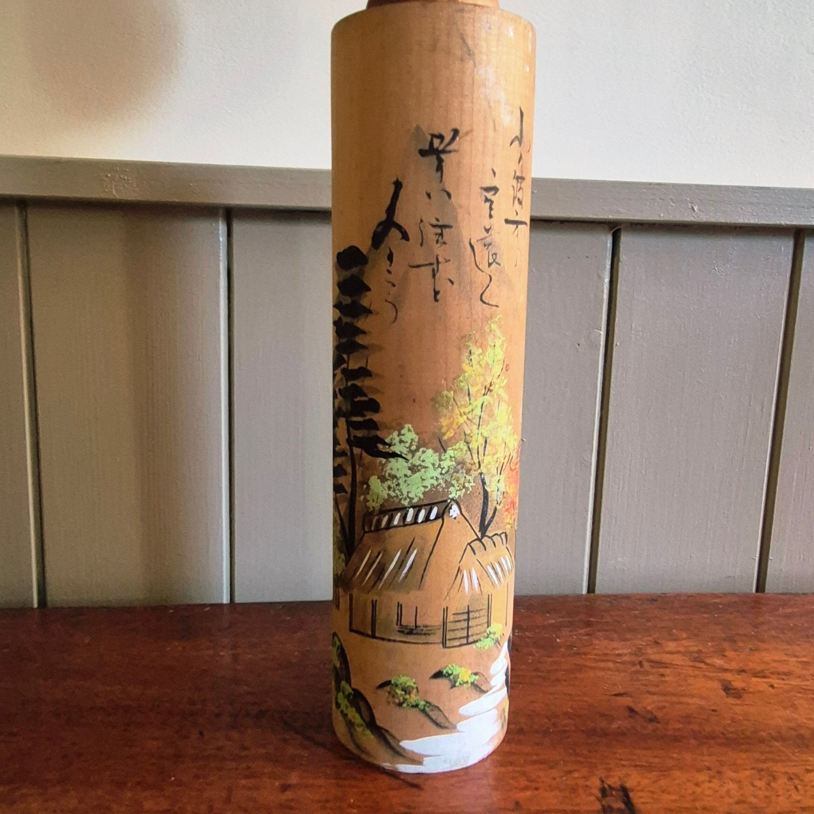 Vintage Japanese Kokeshi Doll - Image 5