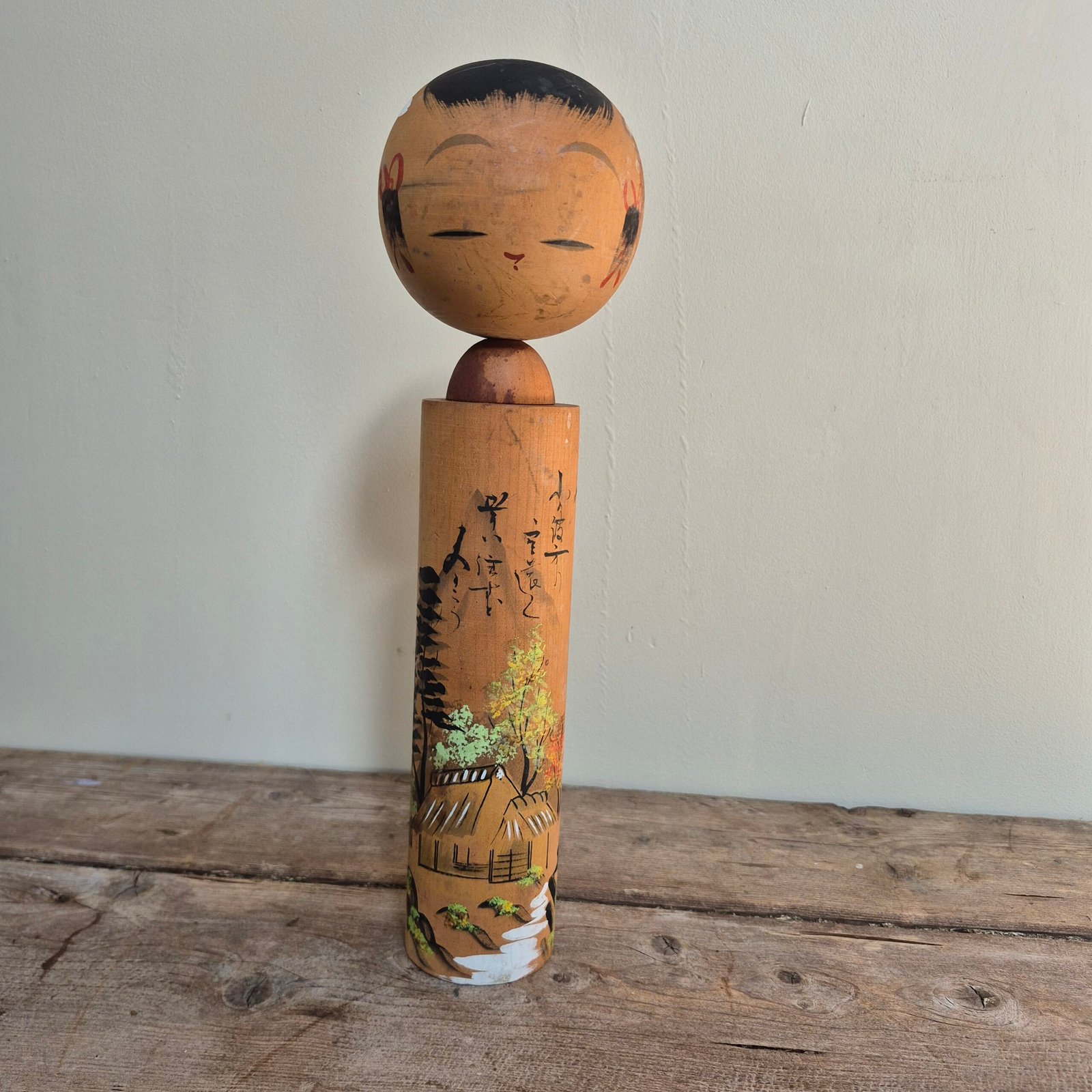 Vintage Japanese Kokeshi Doll - Image 3