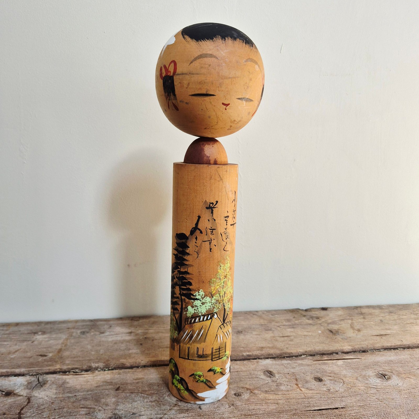 Vintage Japanese Kokeshi Doll - Image 2
