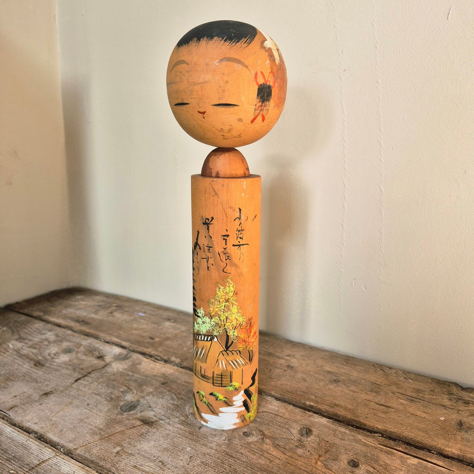 Vintage Japanese Kokeshi Doll - Image 4