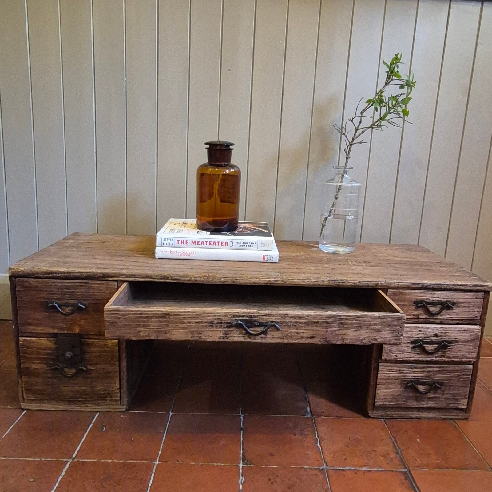 Antique Japanese Floor Desk - Image 5