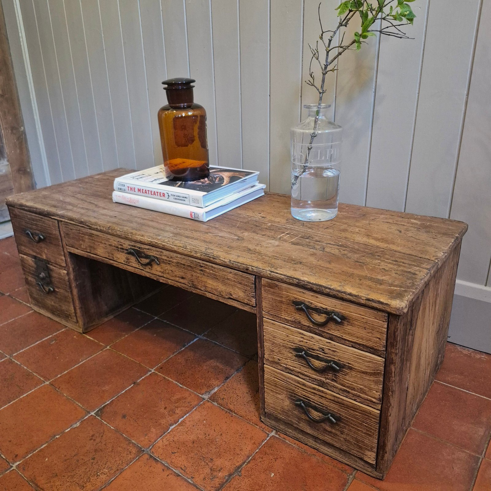 Antique Japanese Floor Desk - Image 6