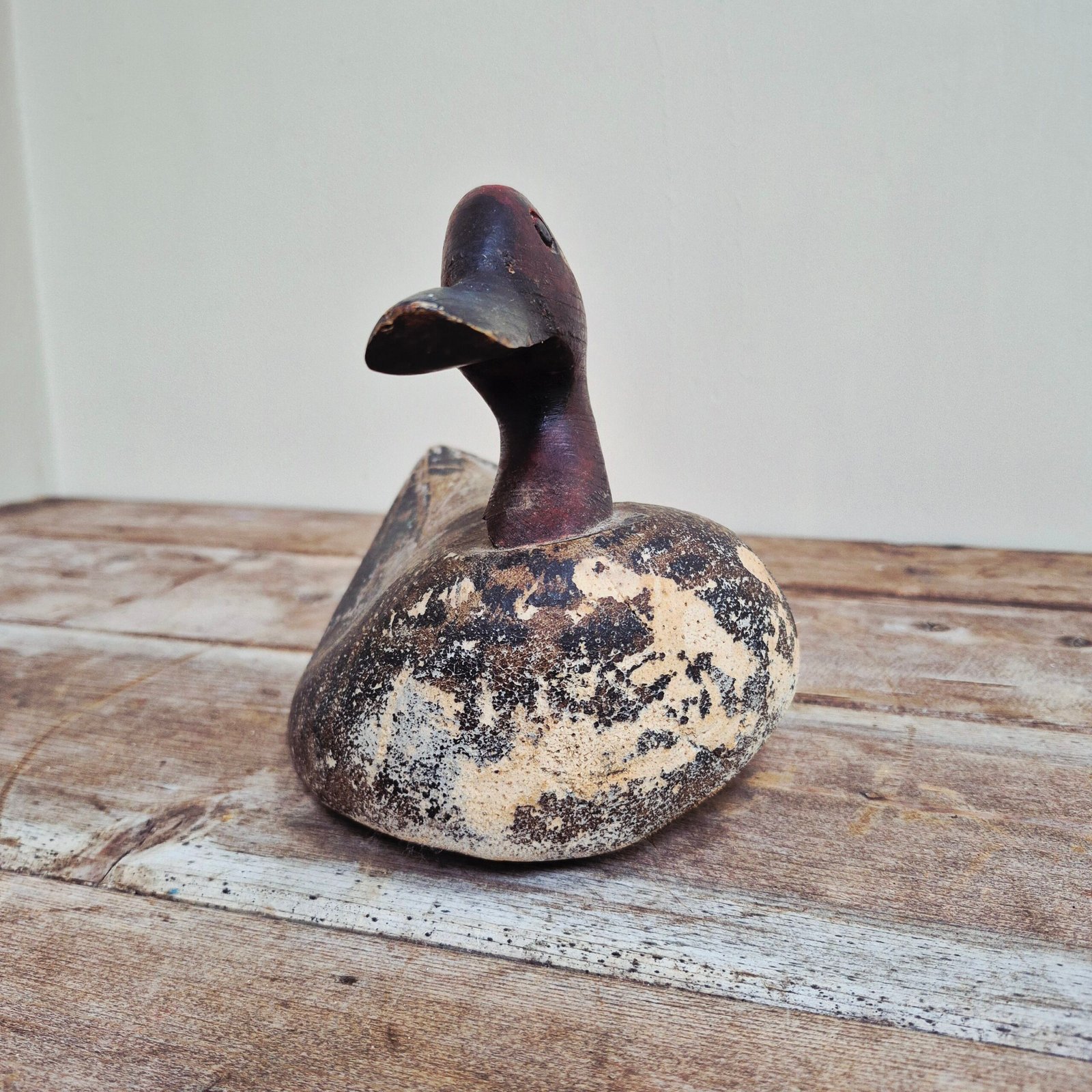 Vintage Hand Carved Decoy Duck - Image 6