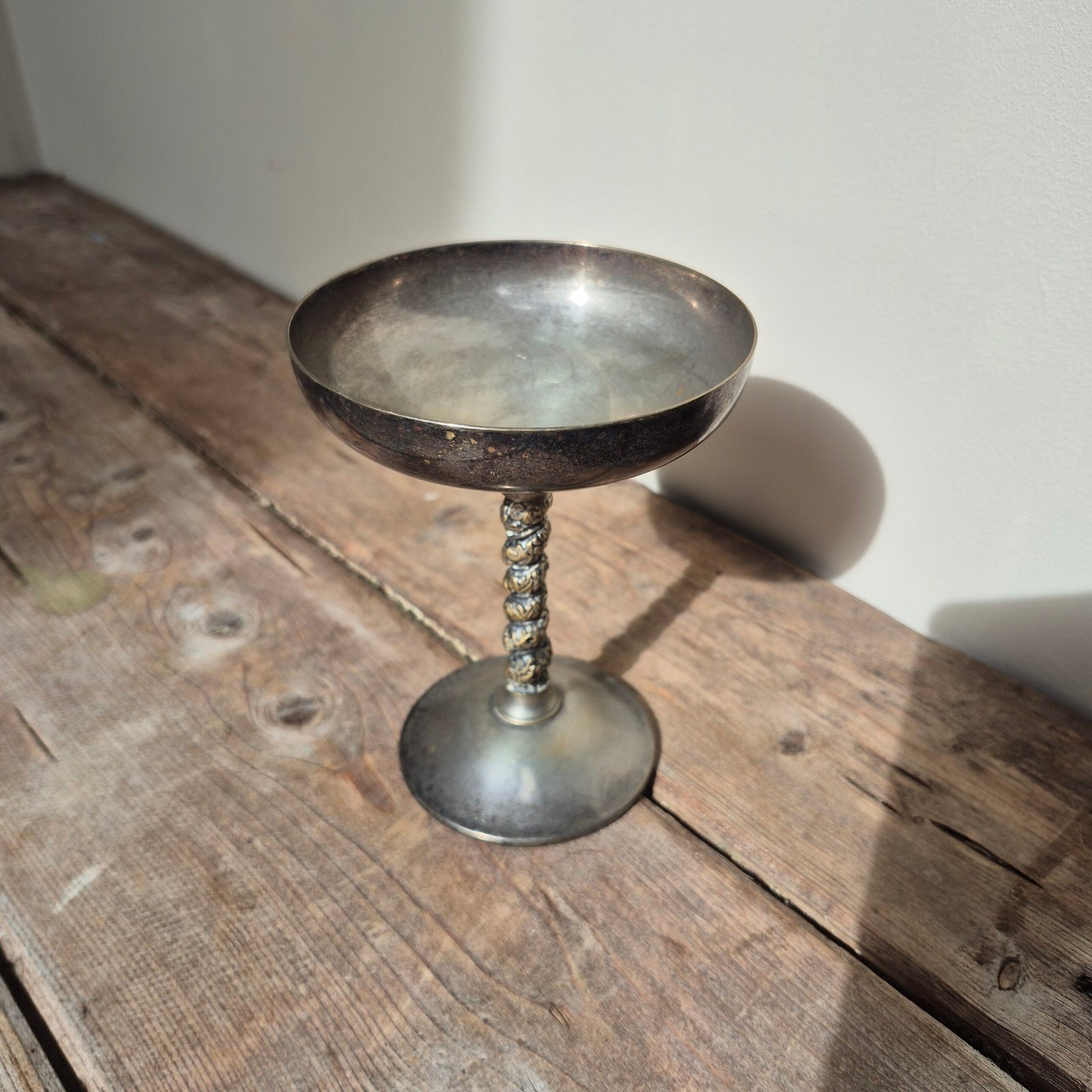 Silver-Plated Pedestal Coupe - Image 4