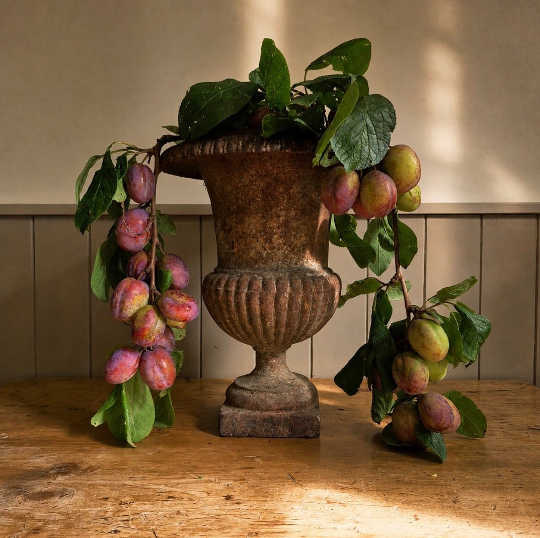 Cast Iron Urn