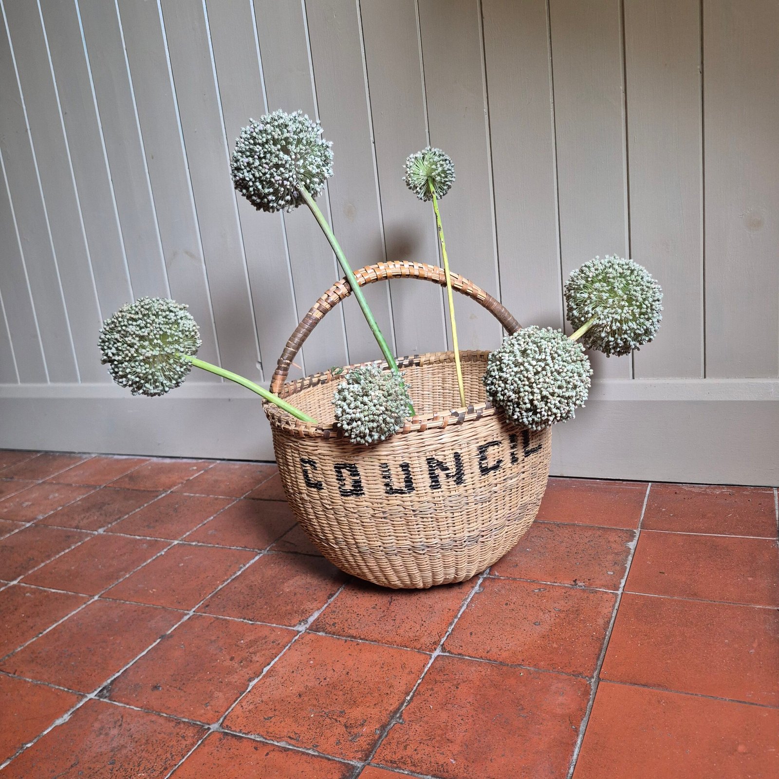 Woven Municipal Council Basket