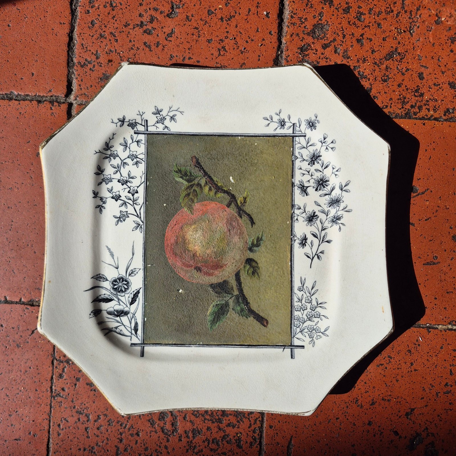 Decorative Apple Plate